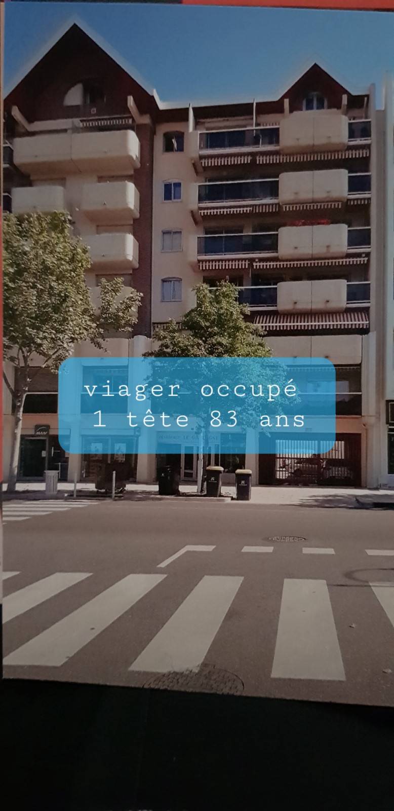 acheter un viager sur 1 tête 83 ans sur Arcachon