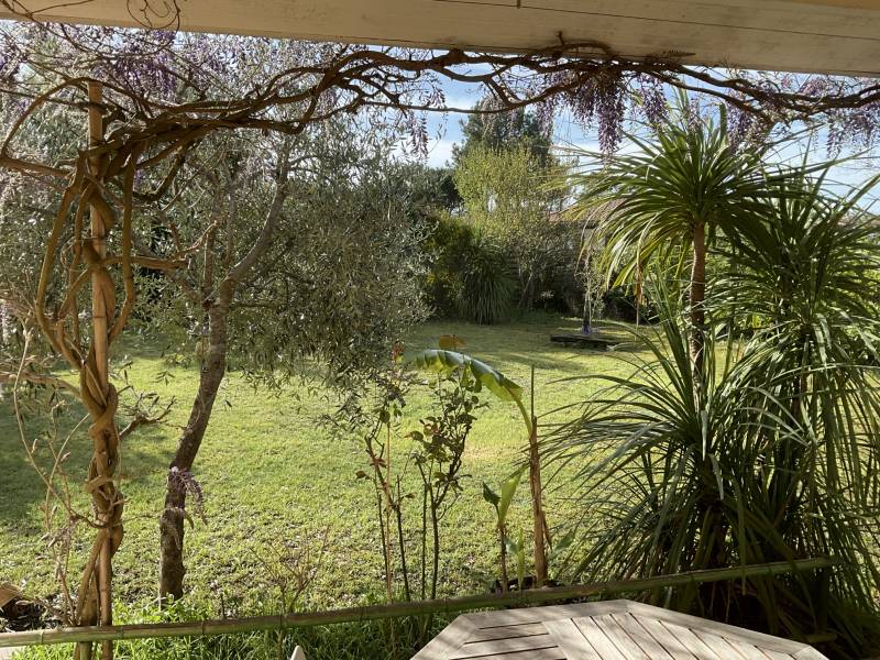 ANDERNOS LES BAINS MAISON LIBRE 4 CHAMBRES GARAGE TERRAIN PISCINABLE VENTE A TERME